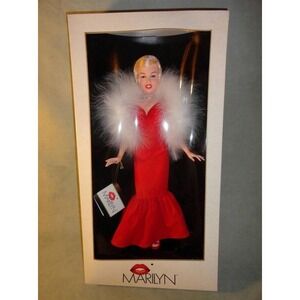 World Doll 1983 Marilyn Monroe Celebrity Collection 71890 Red Dress NEW NIB